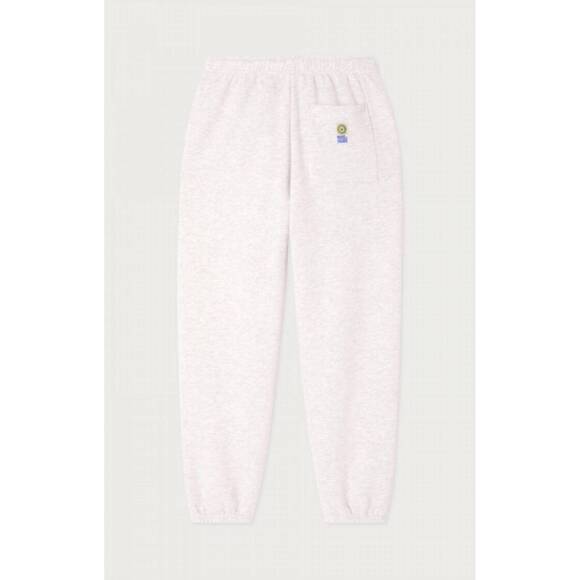 NEW AMERICAN VINTAGE baptown relaxed joggers in heather grey - Picture 8 of 8